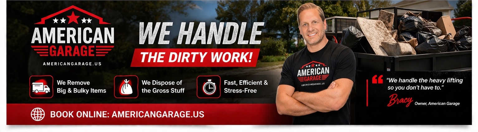 We Handle The Dirty Work — American Garage